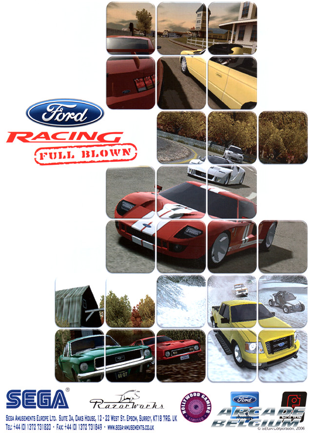 Ford Racing Full Blown brochure side A