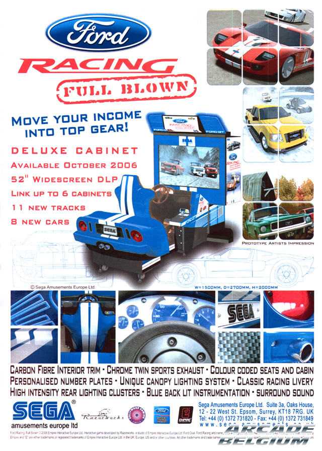 Ford Racing Full Blown Deluxe brochure