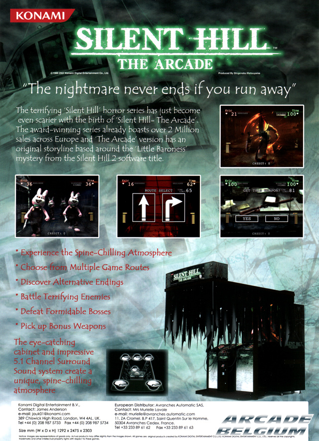 Silent Hill brochure side A