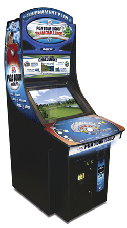 PGA Tour Golf Team Challenge Cabinet