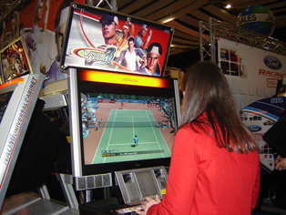 borne arcade virtua tennis