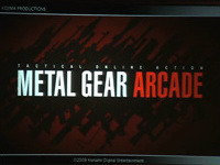 Konami announces Metal Gear Arcade at E3