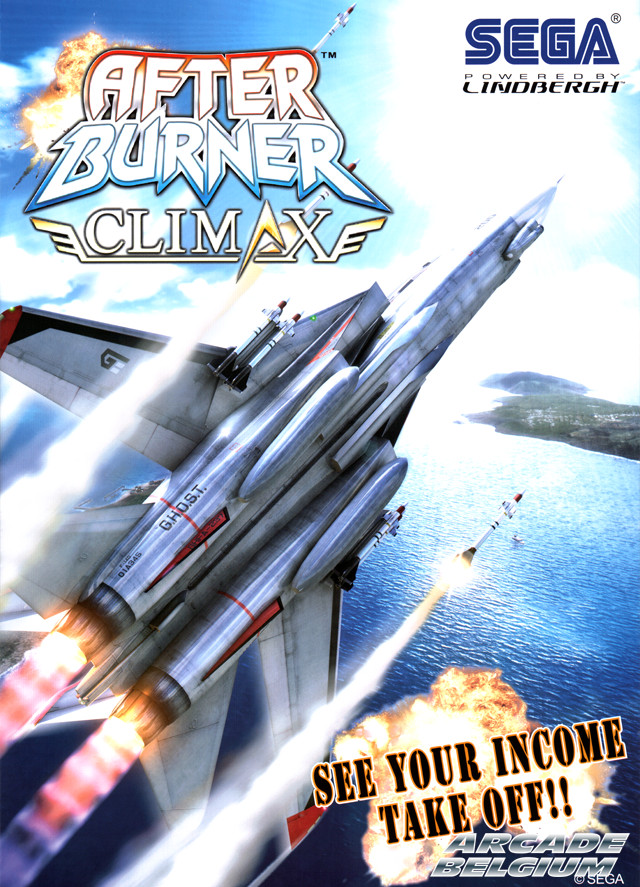 After Burner Climax brochure side A