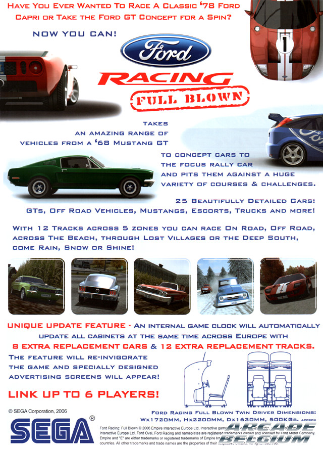 Ford Racing Full Blown brochure side B