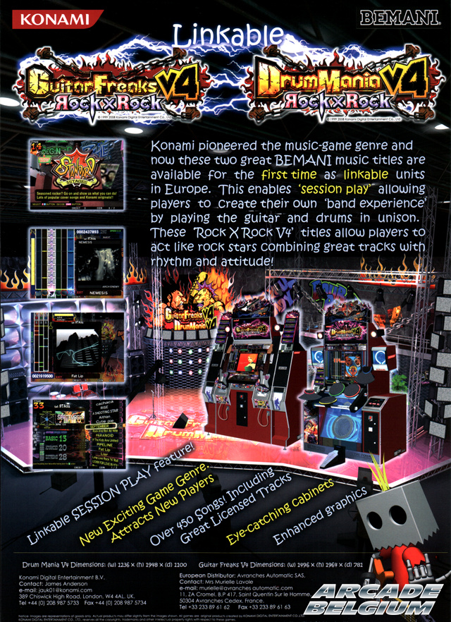 Drum Mania V4 brochure