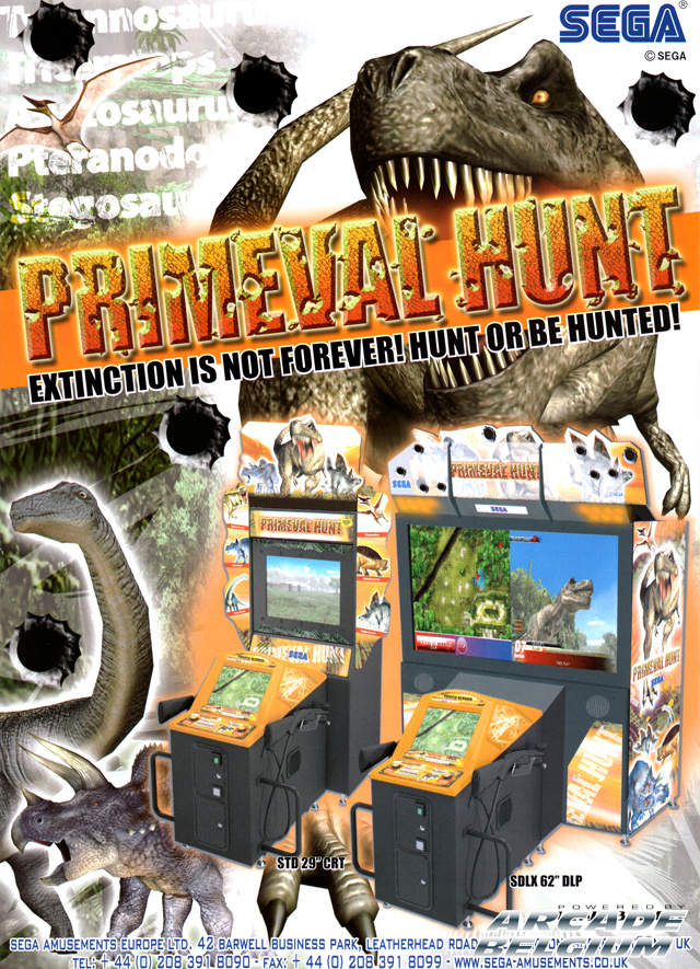 Primeval Hunt brochure side A