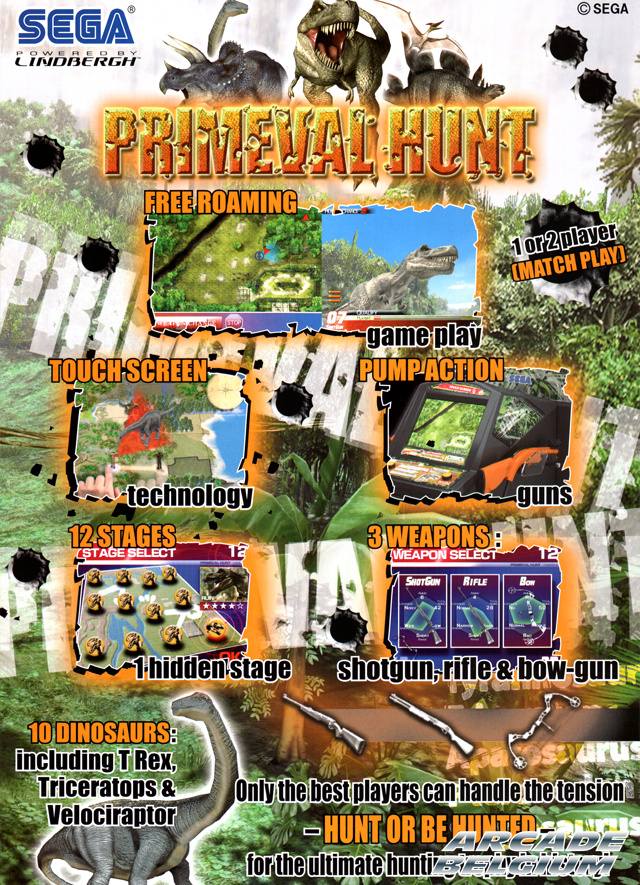 Primeval Hunt brochure side B