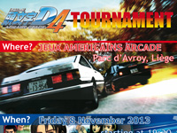 Initial D 4 tournament in Liège